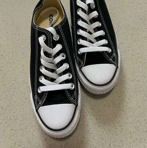 匡威女鞋 Converse 黑色经典款 全...