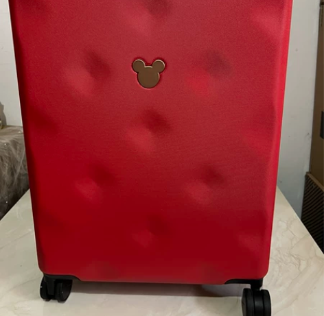 【全新】不莱玫拉杆箱旅行箱24寸巧克力米奇...