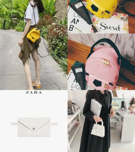 包包合集 夏天小包包2019新款小众设计蝴...