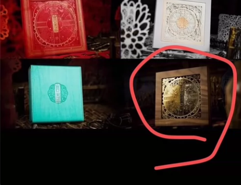 Ark ark花切扑克收藏扑克牌剪纸 单出...