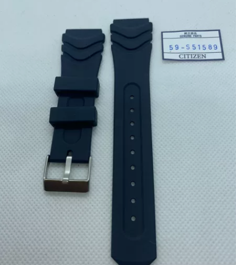 全新citizen西铁城原装橡皮表带20m...