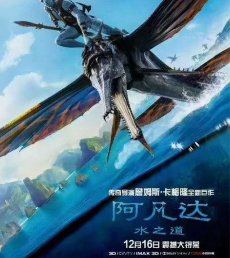 万达影城IMAX阿凡达水之道电影票！ 感兴...