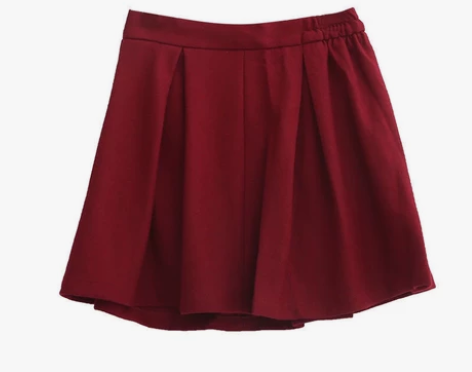 秋冬呢子羊毛半身裙A字裙时尚百搭气质显瘦 ...