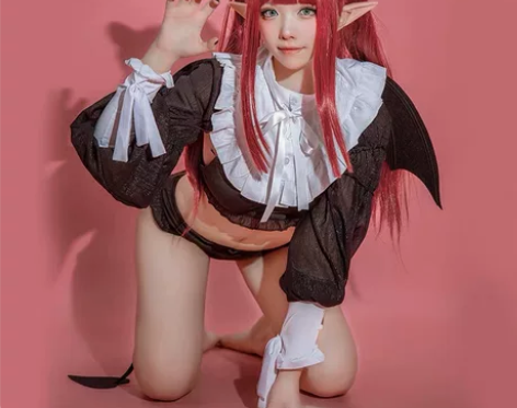 猫老师家喜多川海梦小恶魔全套，衣服加翅膀加...