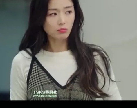 现货2017春全智贤同款吊带鱼尾裙 条纹蓝...