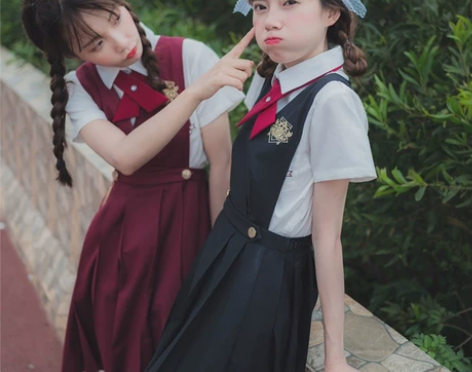原创正版日系jk制服裙护奶裙夏季学院风全套...
