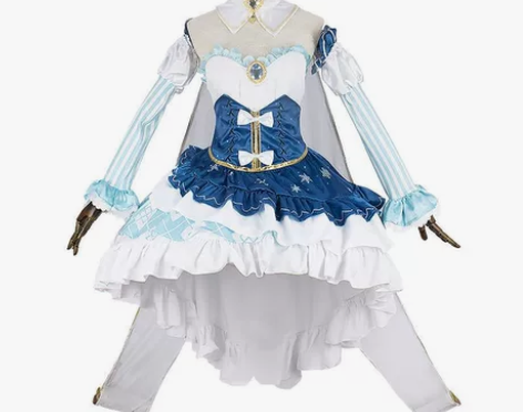 假发双马尾发尾有点炸介意可商议只要裙子，可...