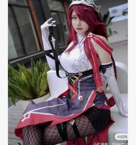 罗莎莉亚cos 原神 初兽猫 原神cos ...