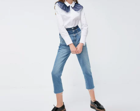 Vero Moda2018冬季新款假三件毛...