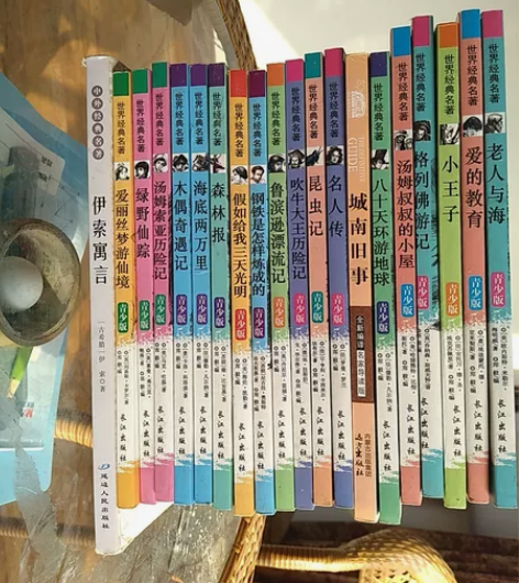 共20本中外经典名著，几乎全新，无障碍阅读...