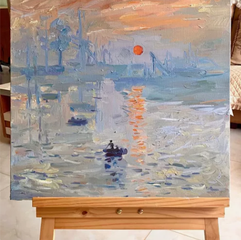 10×10油画定制(有画架) 感兴趣的话点...