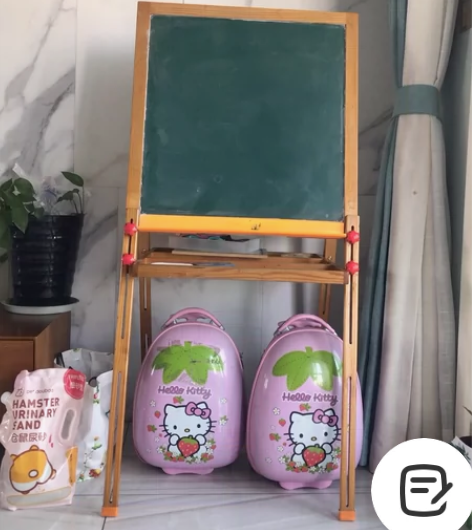 儿童画板、画架，小黑板，实木的品质好，现在...
