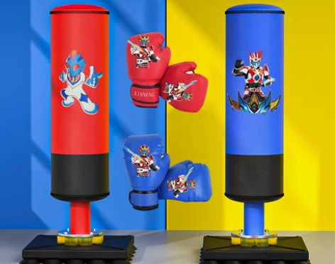 【乐活价】儿童拳击沙袋立式训练器材沙包手套...