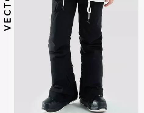 VECTOR滑雪裤防水风保暖单双板滑雪修身...