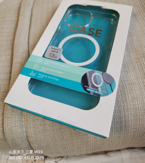 两个壳子都是苹果13promax，一个是邦...