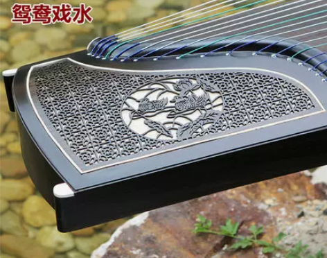 润扬古筝 百凤朝阳专业教学入门挖嵌琴 初学...