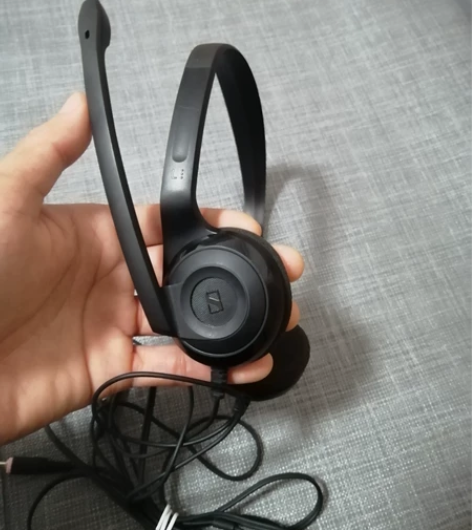 森海塞尔pc3耳机 声音功能正常 包装找不...