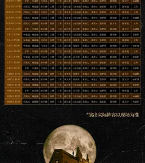 【刀出】音乐剧夜半歌声 1.13晚场 郭耀...