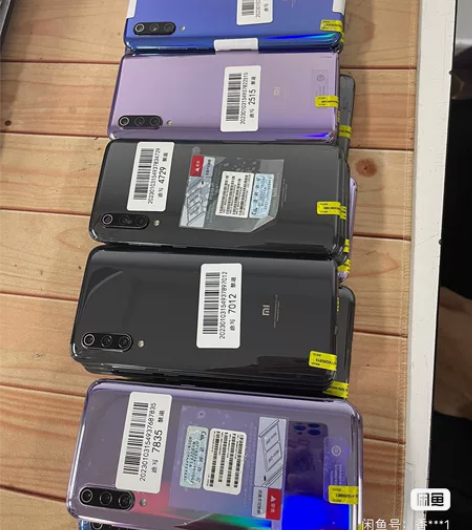 9台  小米9 8+128全原装，550一...