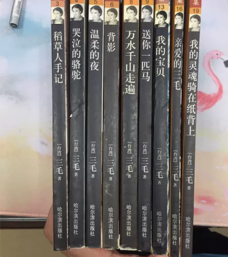 哈尔滨出版社三毛全集： 3稻草人手记 4哭...
