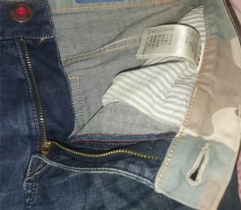 增致牛仔男小直筒牛仔裤31码数,裤总长99...