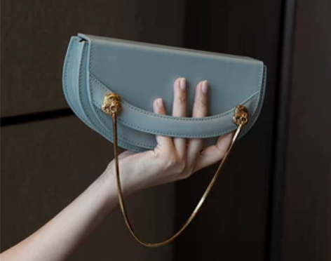 原创设计女包法式小众复古真皮手拿包2019...