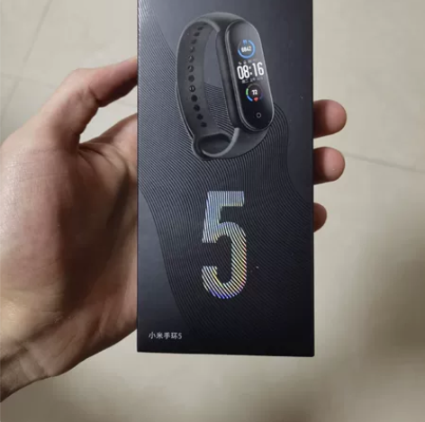 小米手环5智能运动NFC血氧心率检测蓝牙记...