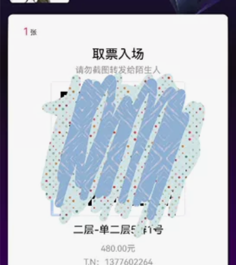 急出【赵氏孤儿音乐剧】2.4午场二楼5-1...