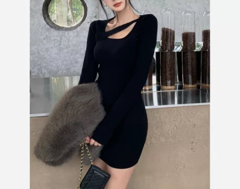 出一条全新包臀裙 紧身黑色短裙修身喜欢私我