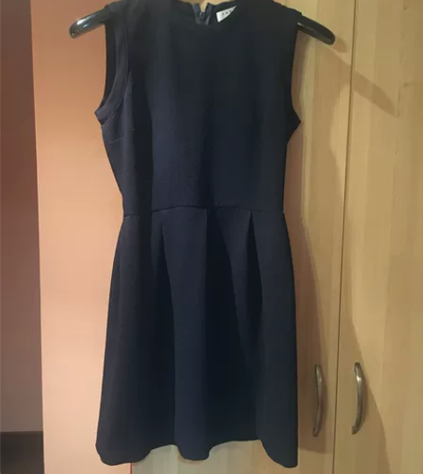 Sandro藏蓝连衣蓬蓬裙1码 全新201...