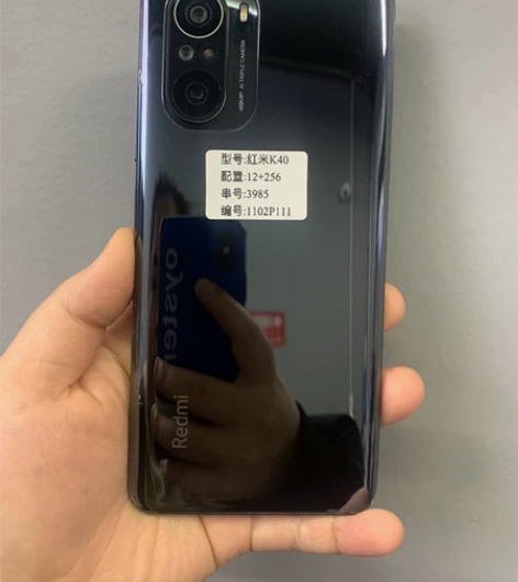 红米K40 ，无拆无修，12+256 ，5...