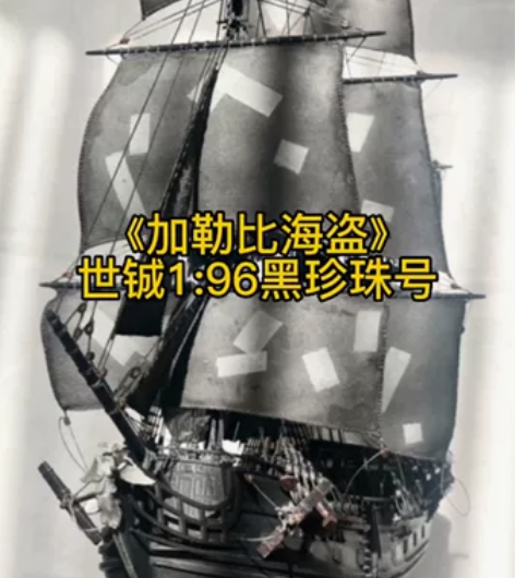 世铖1:96 黑珍珠号 购买前请仔细阅读!...