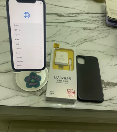 苹果11国行双卡紫色128g，全原无拆无修...