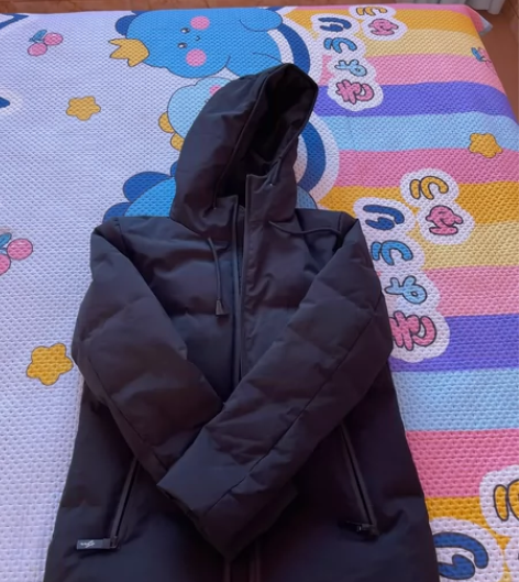 唐狮中长款羽绒服男士。本人身高168。体重...