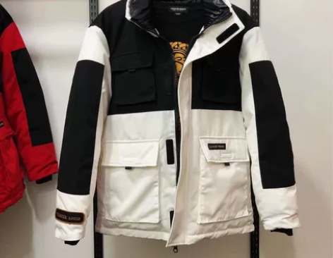 杰克琼斯 品牌剪标男士冬季大口袋白鸭绒保暖...