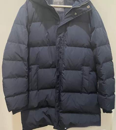 班尼路男士加厚羽绒服 尺码：XL适合160...