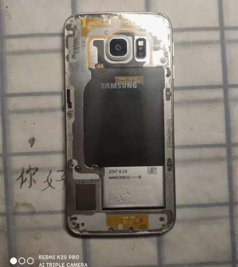 三星S6edge 4+32 有烧屏 送充电线
