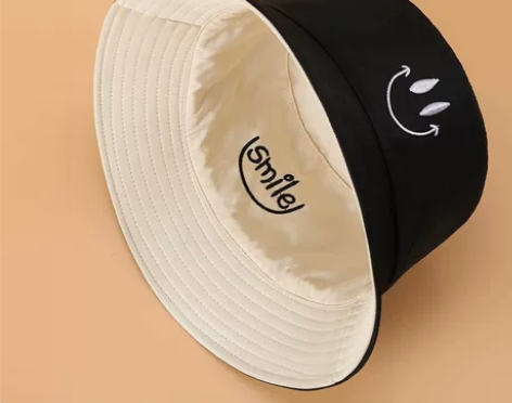 包邮,全新双面渔夫帽女夏季日系太阳帽,实体...