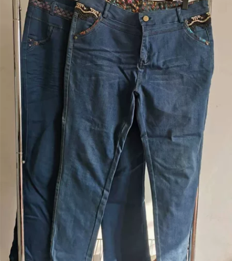 帮家里人出两条牛仔裤32码33码，没出几次...