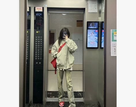 欧美炸街水洗做旧黄泥牛仔裤女秋冬复古辣妹高...