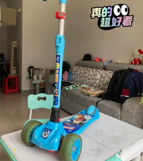 滑板车儿童1-2-3-6-12岁三合一可坐...
