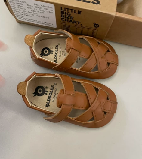 old soles学步鞋 真皮软底鞋 春夏...