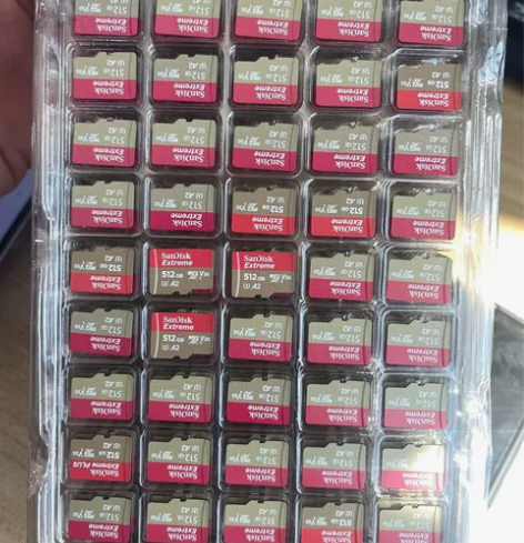 闪迪512g高速tf内存卡无人机gopro...