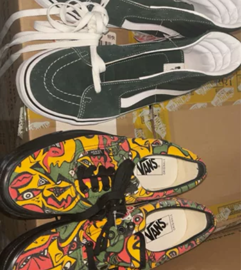 尺码41，vans全新淘宝官方旗舰店无鞋盒...