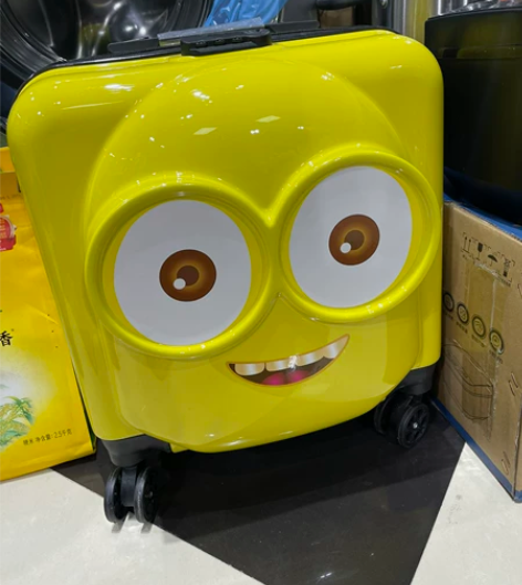 超市倒闭清仓！小黄人拉杆箱！！ 卡通儿童拉...