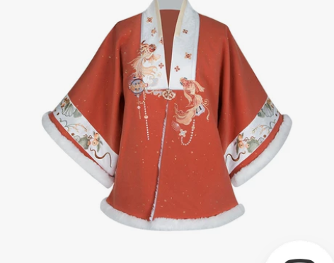 七月夕 瑞雪 国风大典走秀款半臂短衫马面裙...