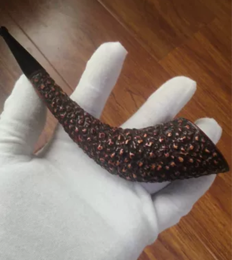 全新石楠木烟斗,手工实木海豚型烟斗,完美无...