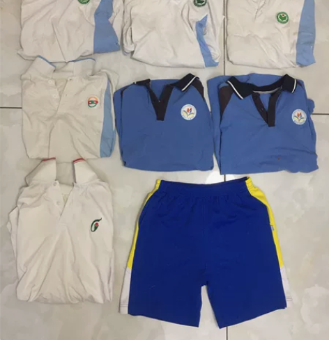 春节前清仓特价佛山中学生校服上衣短袖短裤多...