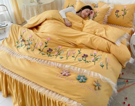 【实体店租赁到期】低价出售公主风水洗棉床裙...