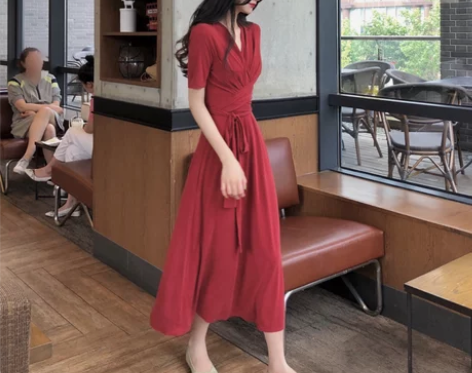 试穿过一次,几乎全新!法式复古仙女超仙 甜...
